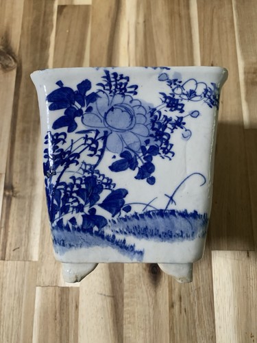 Vintage blue and white - blue,